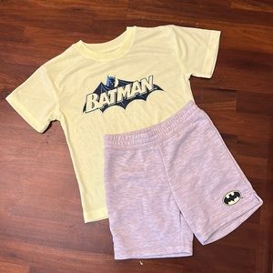 Gap kids Batman short sleeved pajama set
